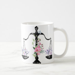 Scales of Justice Art Coffee Mug