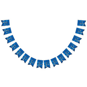 Scales of Justice Bunting Flags