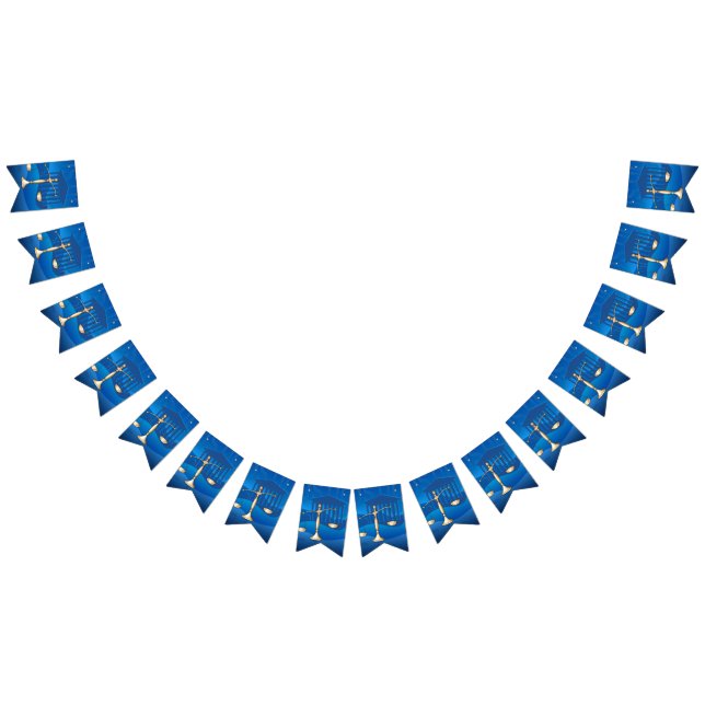 Scales of Justice Bunting Flags (All)