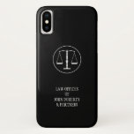 Scales of Justice Case-Mate iPhone Case<br><div class="desc">Perfect case for lawyers with scales of justice symbol.</div>