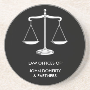 Scales of Justice Classic Coaster