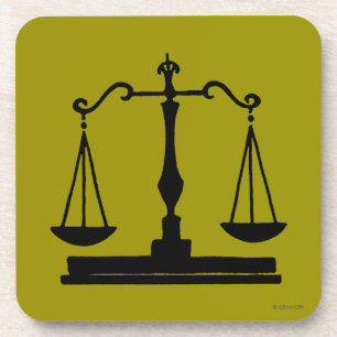 Scales Of Justice Coaster