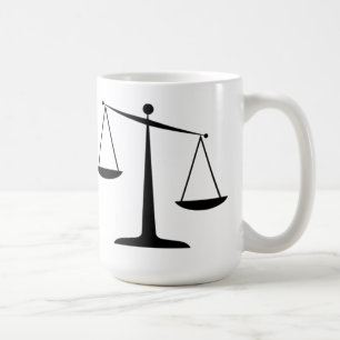 Scales of Justice Coffee Mug