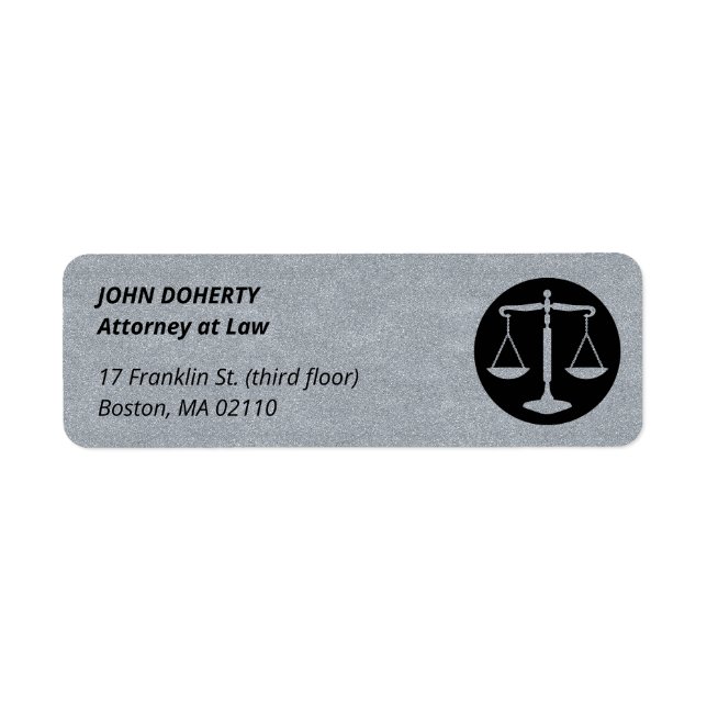 Scales of Justice Law (Front)