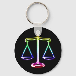 Scales of Justice | Law Keychain