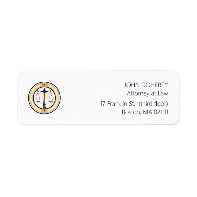 Scales of Justice  |  Law Office (Front)