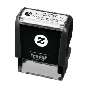 Scales of Justice   Law Office Self-inking Stamp
