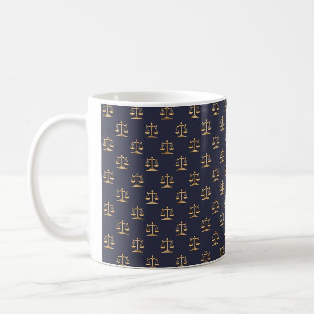 Scales of Justice (Lawyer)  Coffee Mug (Left)