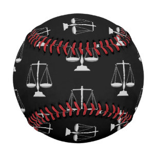 Scales of Justice Lawyer Judge Paralegal Baseball