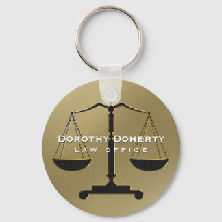 Scales of Justice | Lawyer Keychain