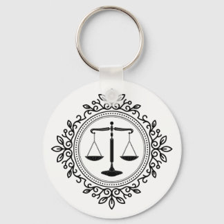Scales of Justice | Lawyer Keychain