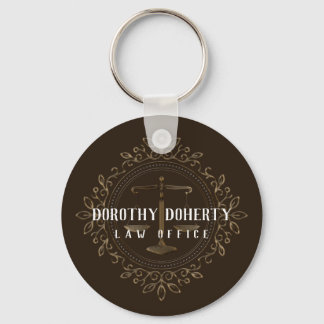 Scales of Justice | Lawyer Keychain