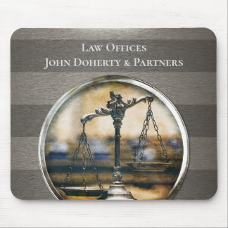Scales of Justice | Lawyer Mouse Pad