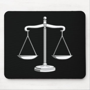 Scales of Justice - Mousepad