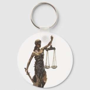 Scales of Justice Themis Keychain