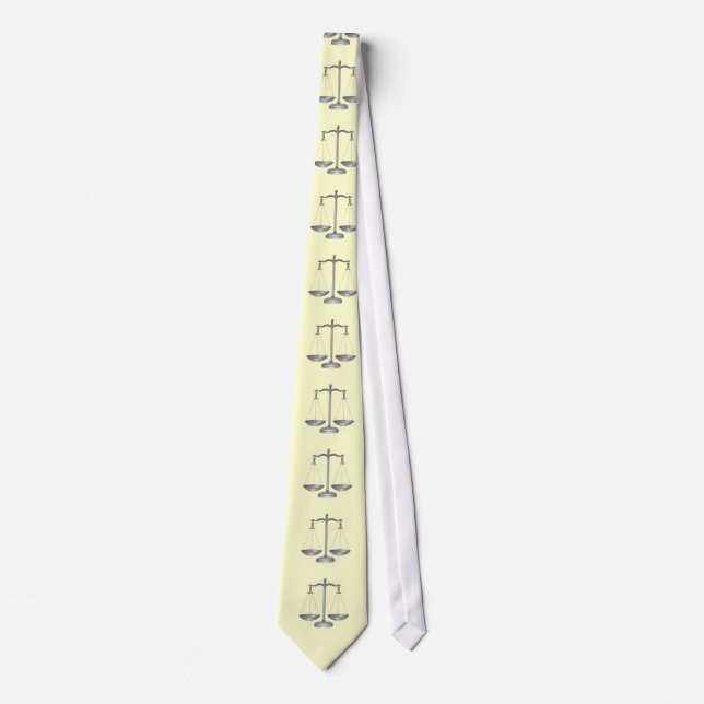 Scales of Justice Tie (Front)