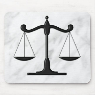 Scales on Marble Mouse Pad