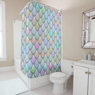 Scales pattern 9 Shower Curtain