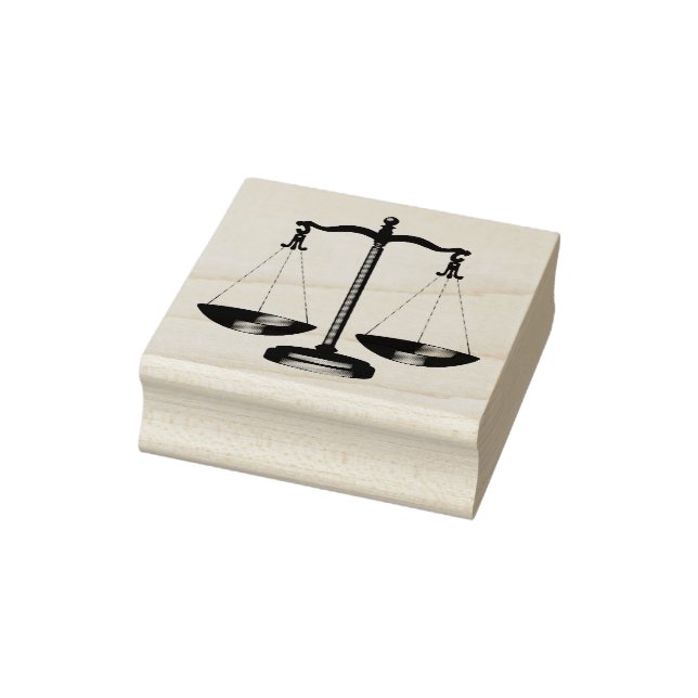 Scales Rubber Stamp (Stamp)