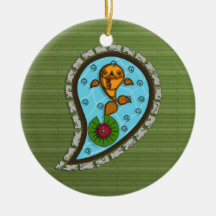 Scales the Goldfish Ornament
