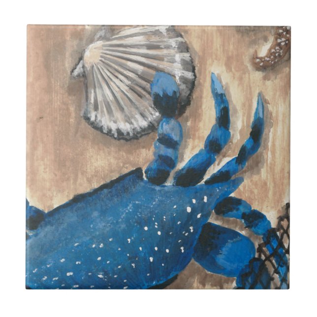 Scallop and Crab Tile (Front)
