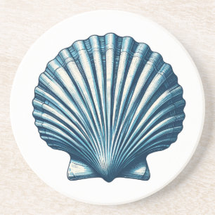 Scallop Nautical Coaster