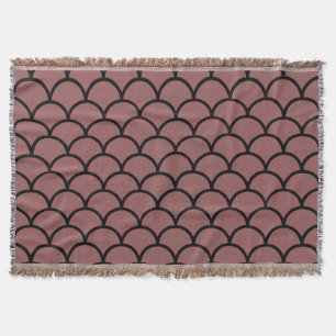 Scallop Pattern Throw Blanket