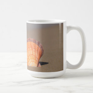 Scallop Shell  Crete, Greece Coffee Mug