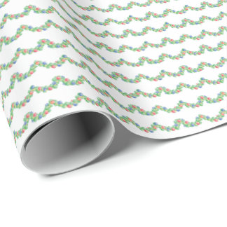 Scallop Shell Garlands Wrapping Paper
