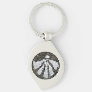 Scallop Shell Necklace Keychain