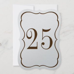 Scallop Table Number