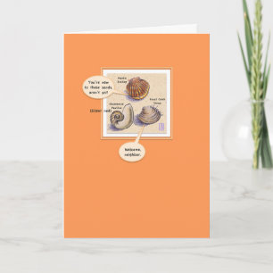 Scallop Trio New Neighbour Card