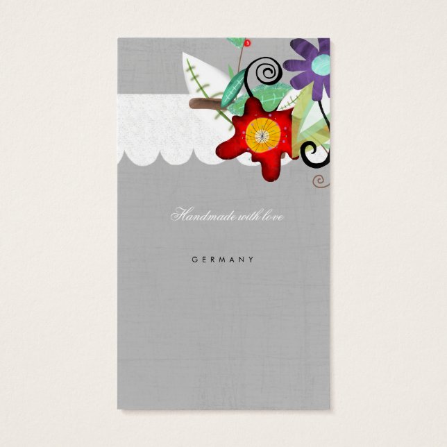 Scalloped Scallops Floral (Back)