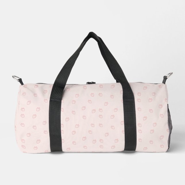 Scallops Outline Minimalism Duffle Bag (Front)