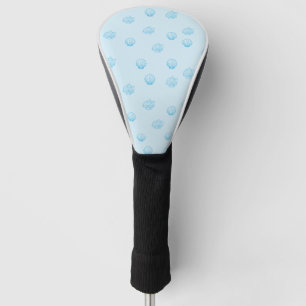 Scallops Outline Minimalism Golf Head Cover
