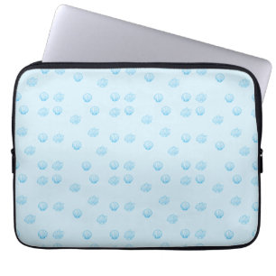 Scallops Outline Minimalism Laptop Sleeve