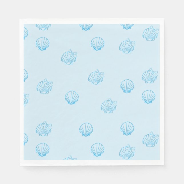 Scallops Outline Minimalism Napkin (Front)