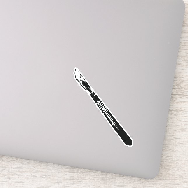 Scalpel Sticker (Détail)