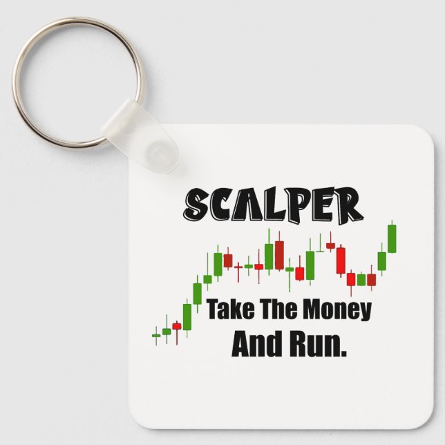 Scalper Strategy  Keychain (Front)