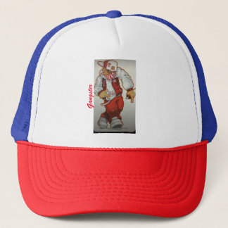 Scaly cap" trucker hat