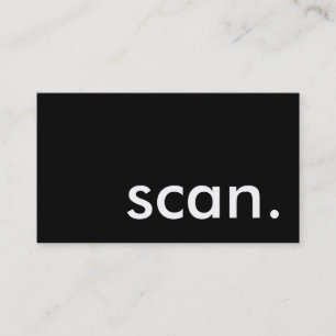 scan. business card