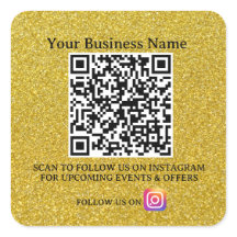 Scan for Success: Business QR Code Sticker