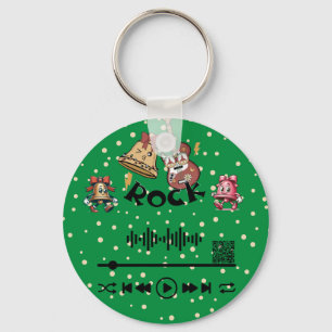 Scan for Video , "Tis the Season to"  Keychain