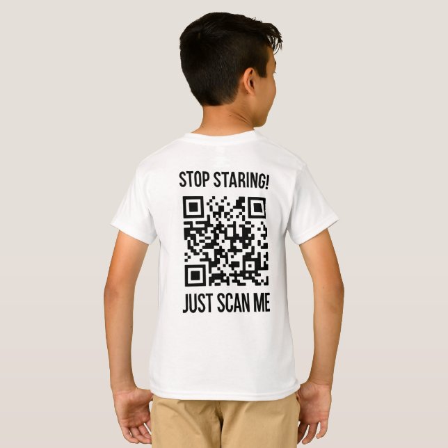 Scan Me: Do What Makes Your Soul Happy T-Shirt (Back Full)