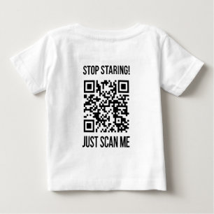 Scan Me QR Code: Create Your Future Baby T-Shirt