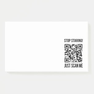 Scan Me QR Code: Create Your Future Post-it Notes