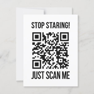 Scan Me QR Code: Create Your Future Postcard