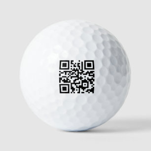 Scan Me QR Marketing Branding Style Golf Balls