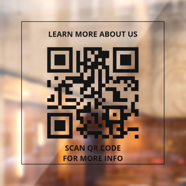 Scan qr code for more info window cling (Sheet 2)