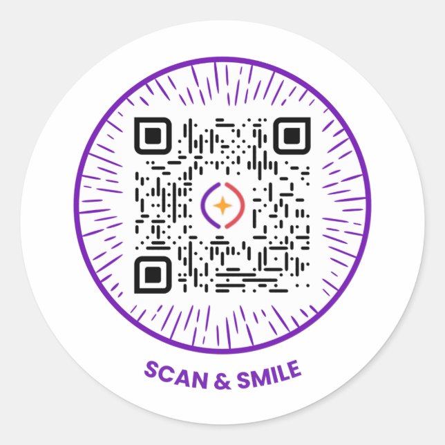 Scan & Smile - Sticker par SparkLab (Devant)